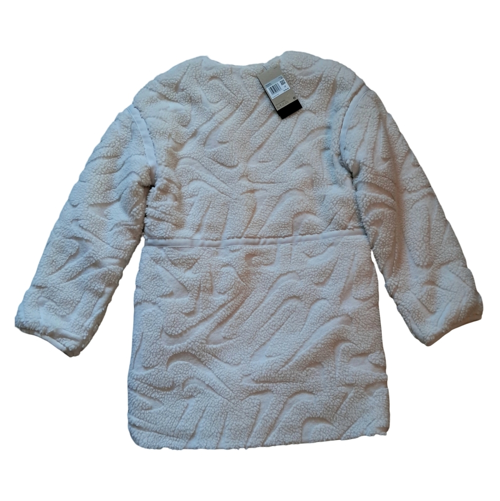 Nike LAST ONE Women's Loose Fit High-Pile Sherpa Fleece Jacket Coat XS NWT - Picture 3 of 8
